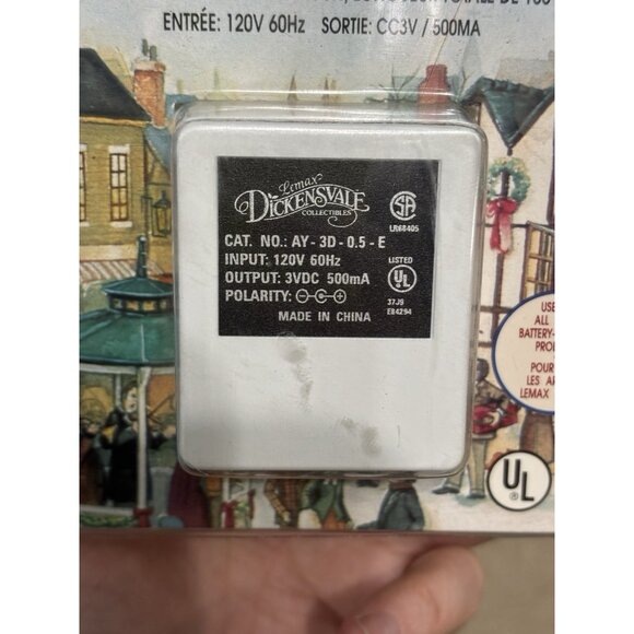 Lemax Village Collection Ac Power Adaptor With 4 Output Jacks New - Picture 11 of 13